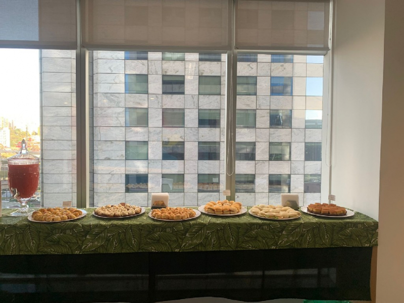 corporativo evento brinde comestível