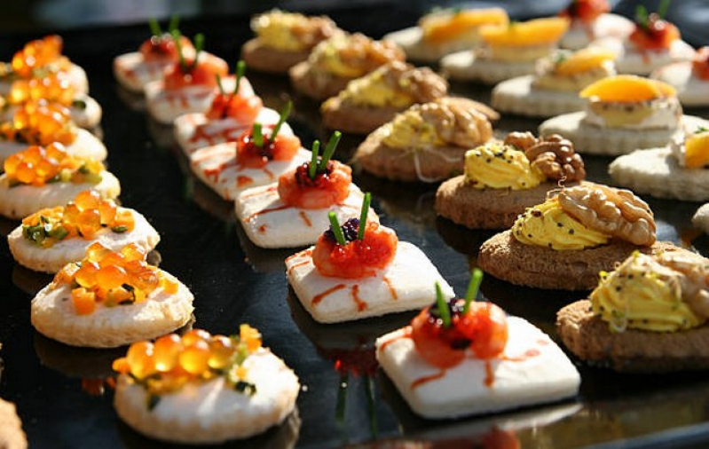 buffet evento empresarial