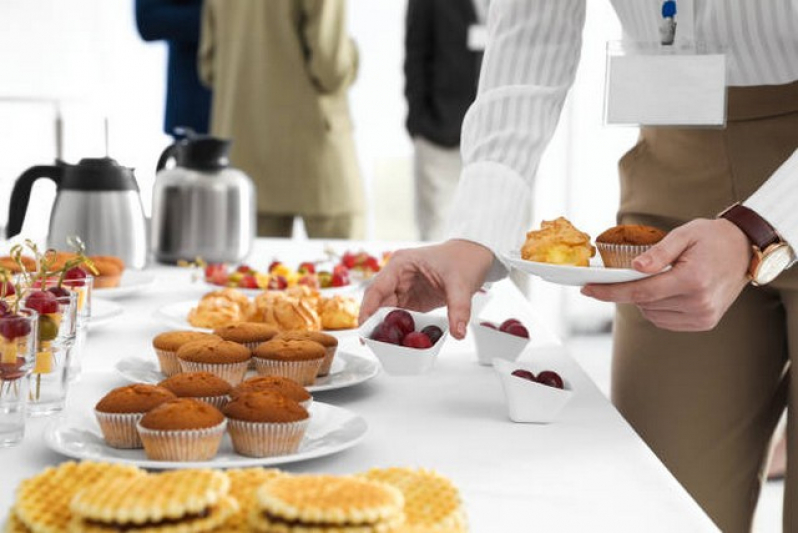 buffet para confraternização