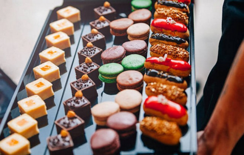 buffet para inauguração