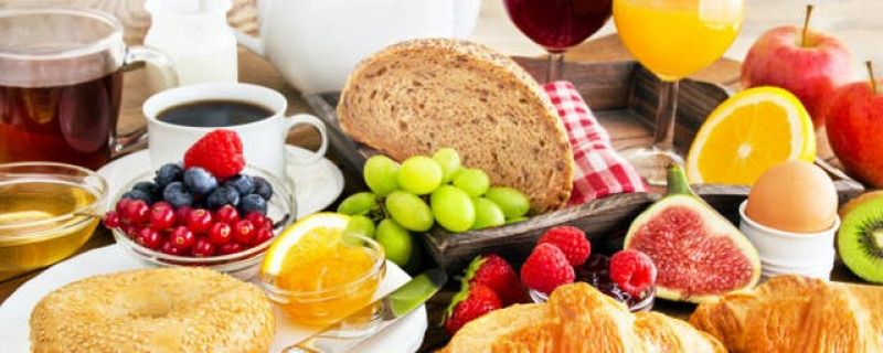 café da manhã para palestra
