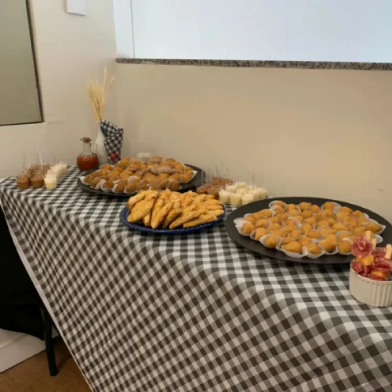 café da tarde para equipe