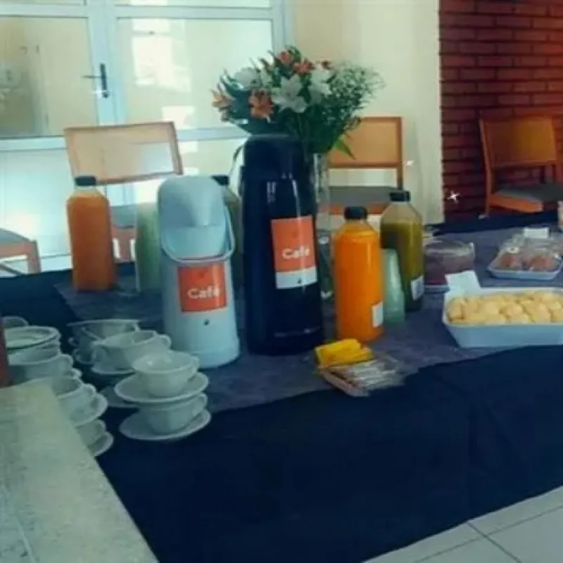 café da tarde para escritório