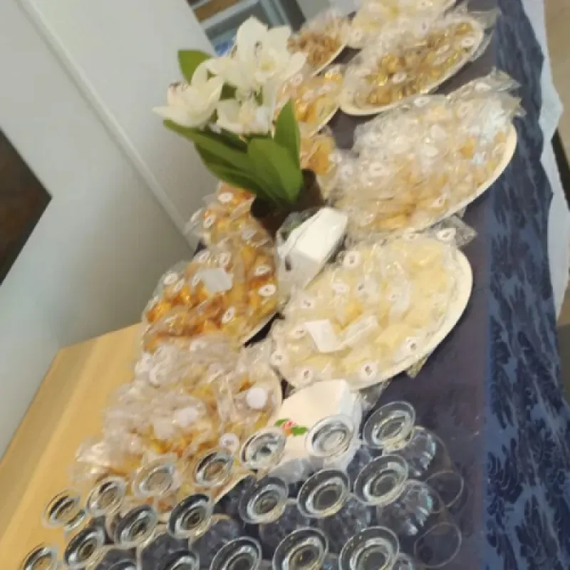 coffee break aniversário com salgados