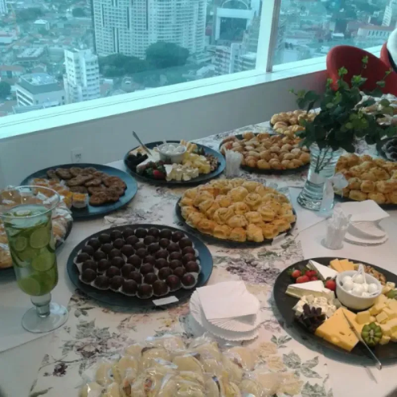 coffee break de aniversário