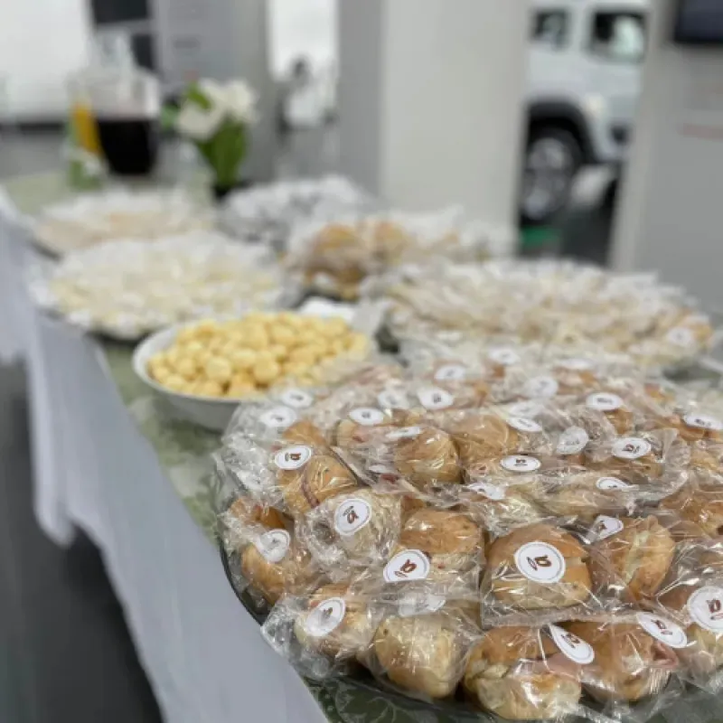 coffee break individual com doces