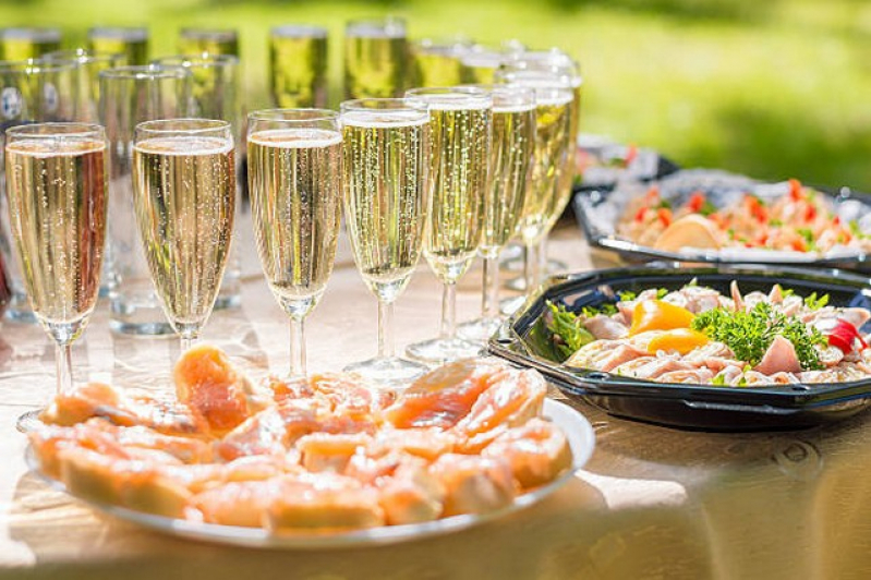 empresa de buffet para coquetel casamento
