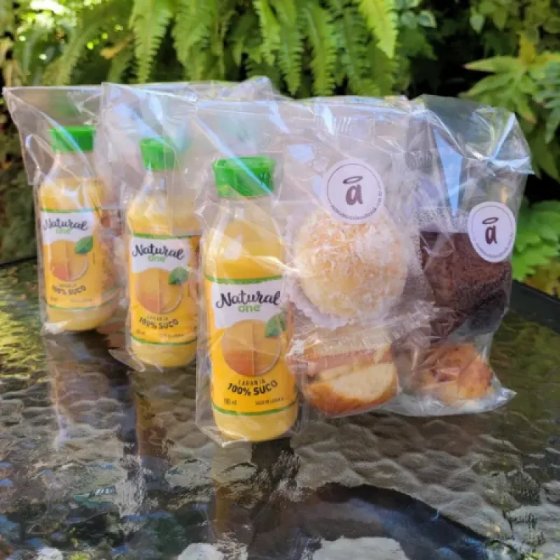 kit de café da manhã empresarial