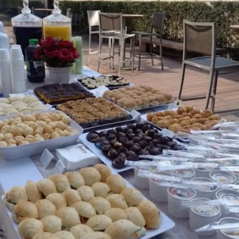 menu de coffee break