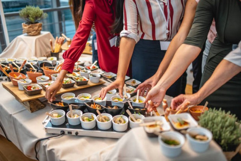 serviço de buffet para empresa