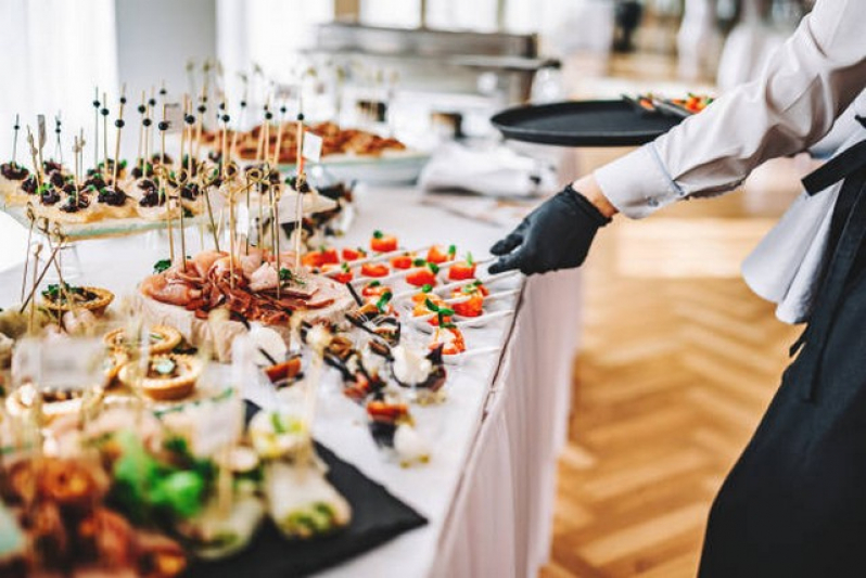 serviço de buffet para festa